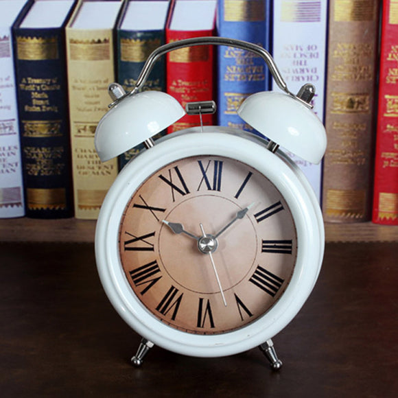 Vintage 3D Metal Alarm Clock